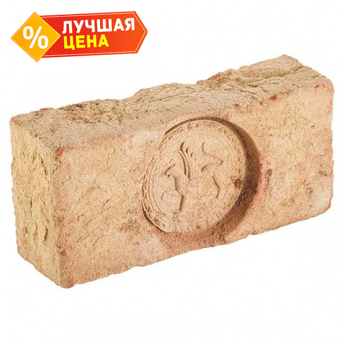 Облицовочный кирпич Донские зори Барс, 215х102х65 мм